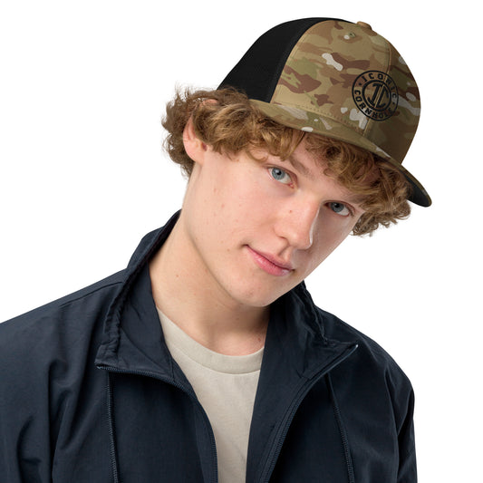 Iconic Logo - Multicam Mesh Back FlexFit Hat