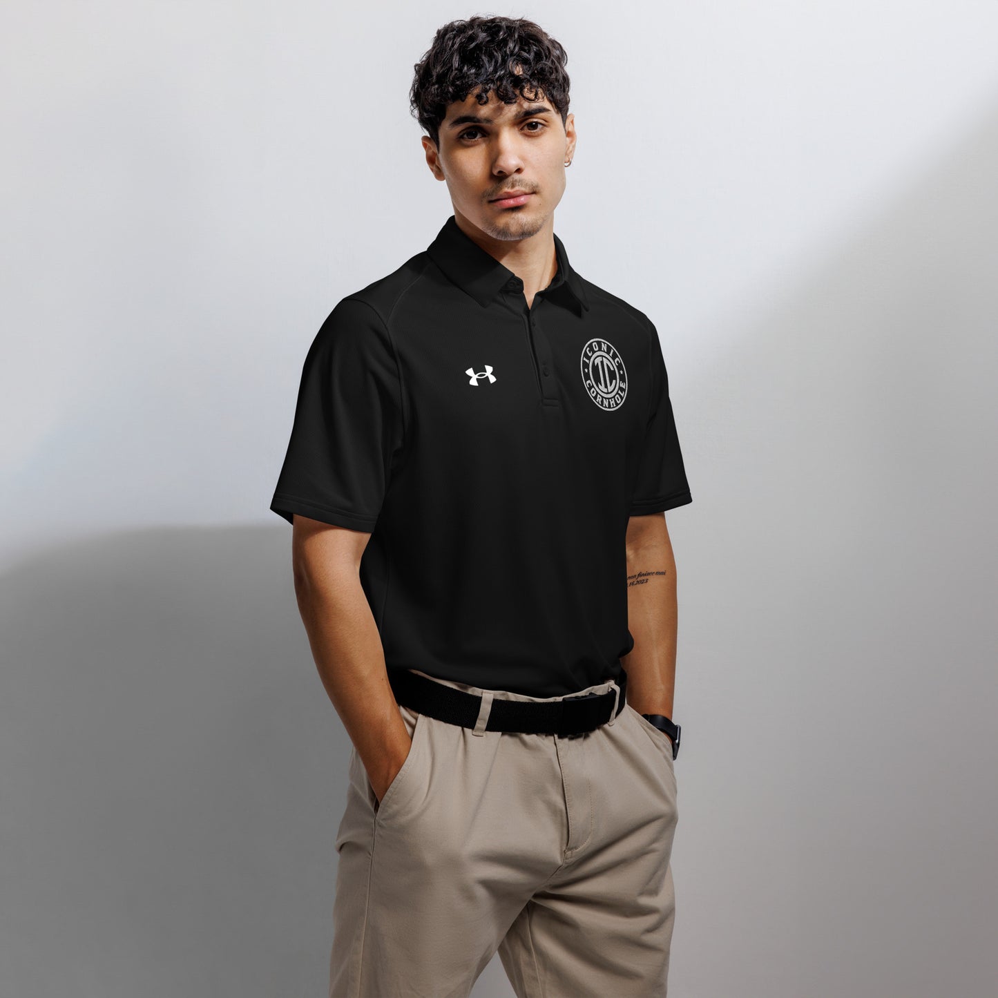 Iconic Logo - Under Armour® men's polo