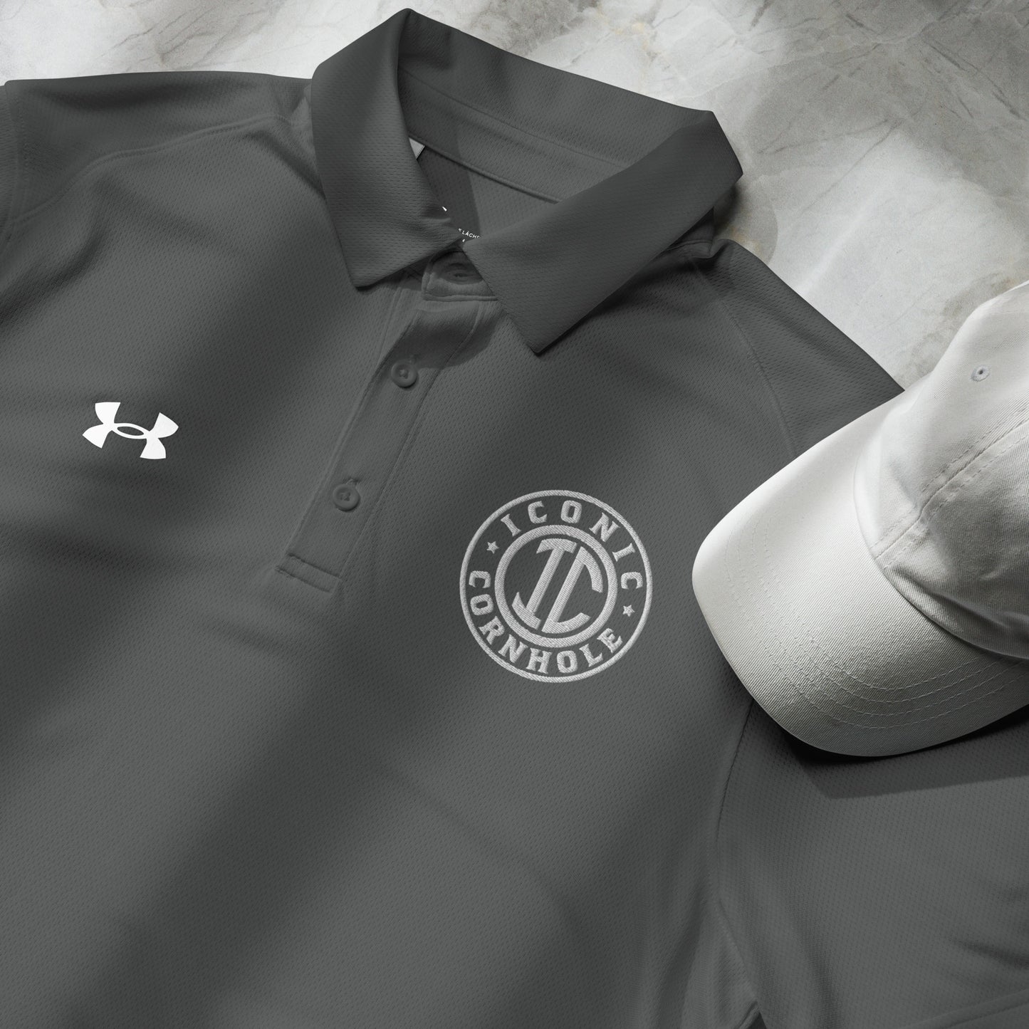 Iconic Logo - Under Armour® men's polo