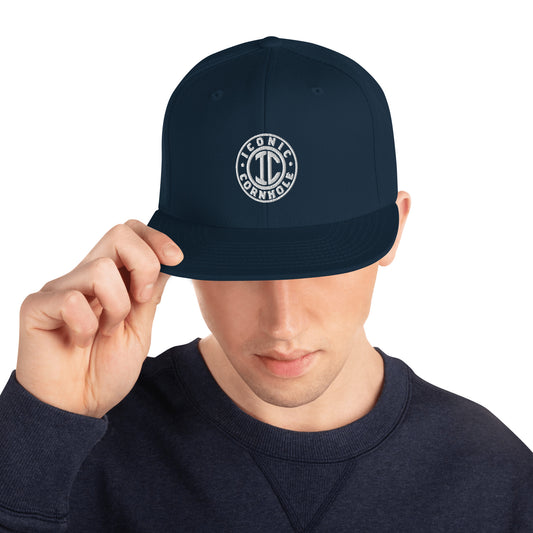 Iconic logo Yupoong Snapback Hat